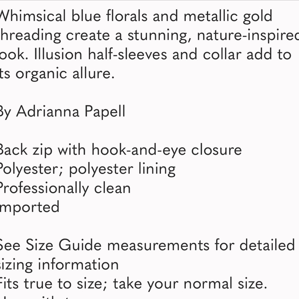 - BHLDN Adriana Papell Guilia Dress Size 2
Worn once - Picture 5 of 6